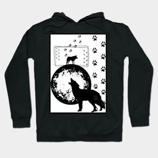 Wolf designed by CaligoViatoris Hoodie